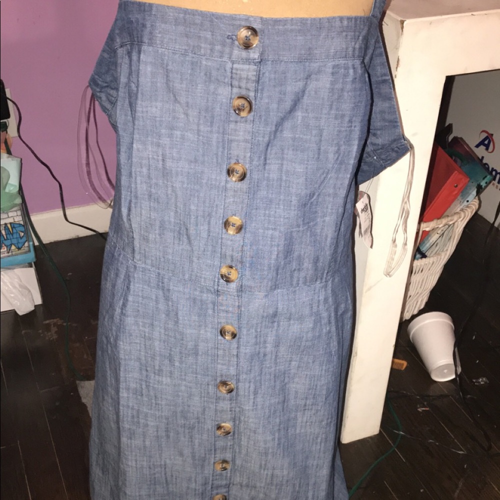 Blue jean dress